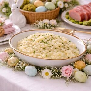 Johnson Brothers England white and Gold‎ trimmed  serving bowl 10 "